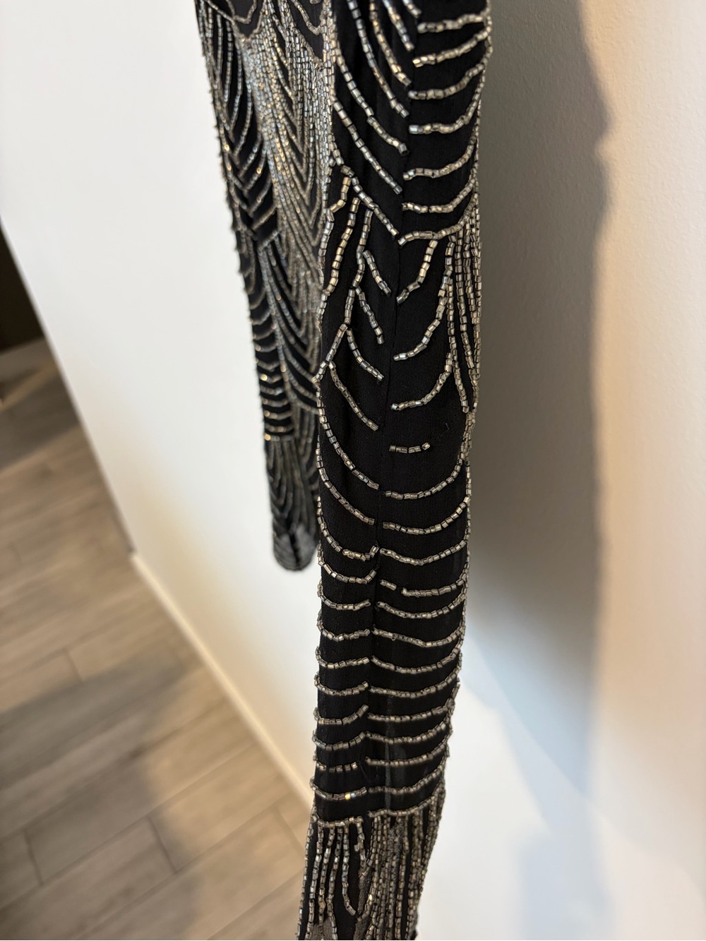 Joie Black Beaded Scoop Neck Camisole - Picture 4 of 10